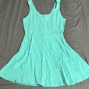 Express Mint Green Mini Dress